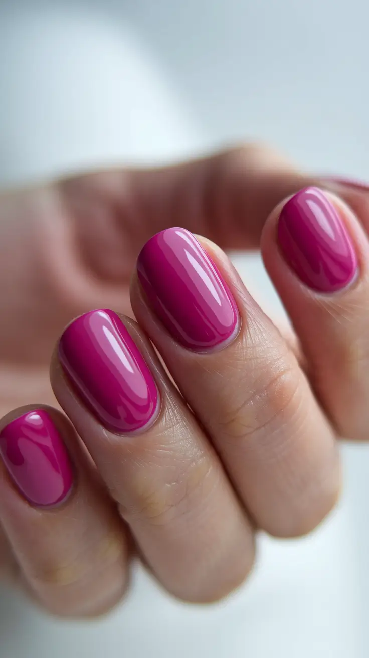 fall/winter nails colors Berry Charm for Cozy Evenings