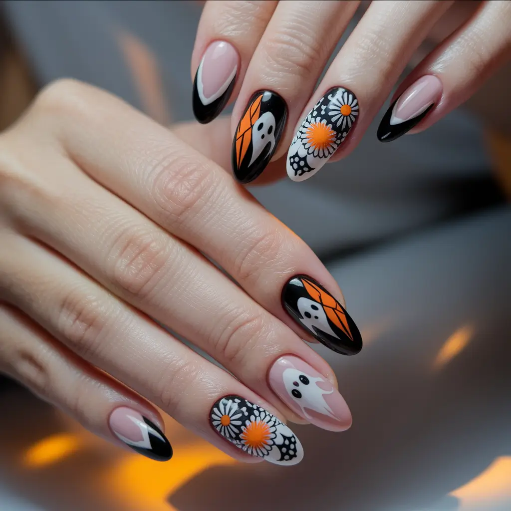 october-nails-halloween-ghosts