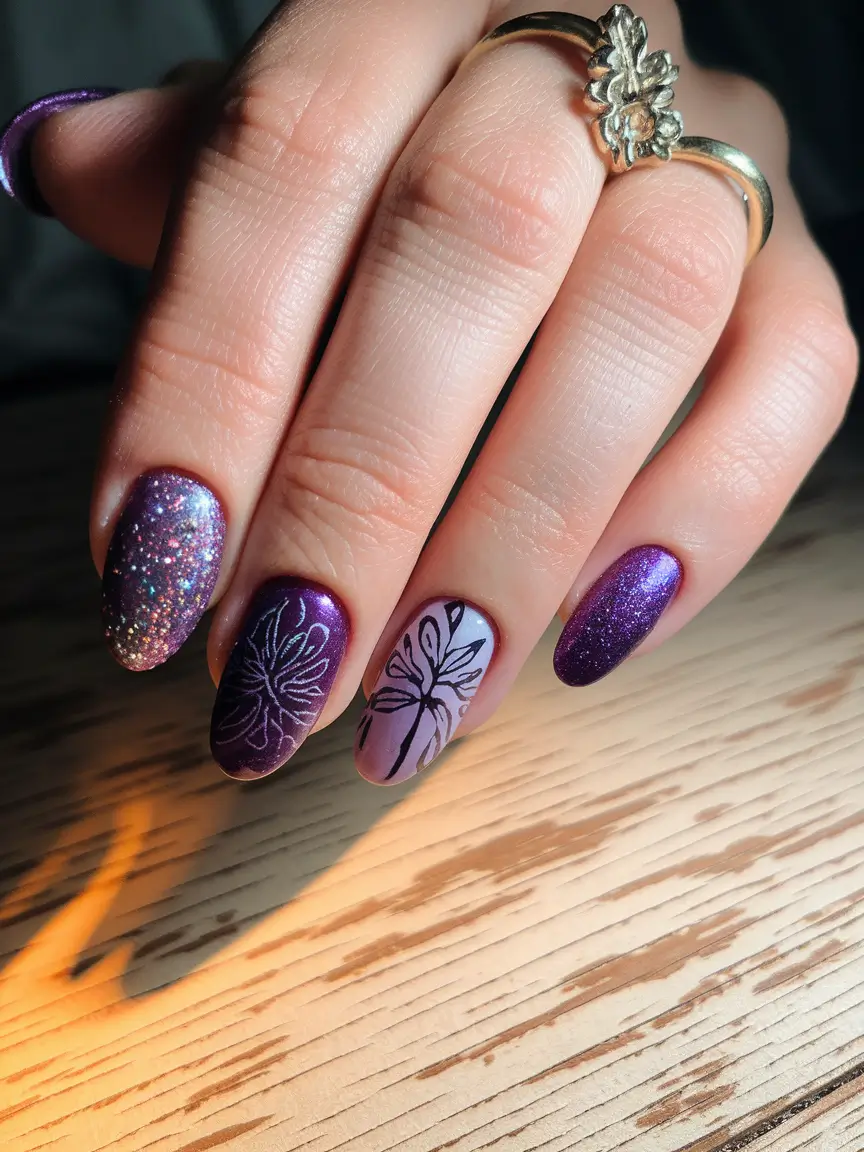 october-nails-designs-midnight-petals