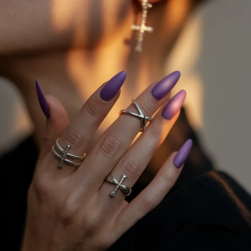 october-nails-almond-purple
