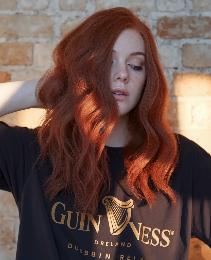 deep ember waves october hair color ideas