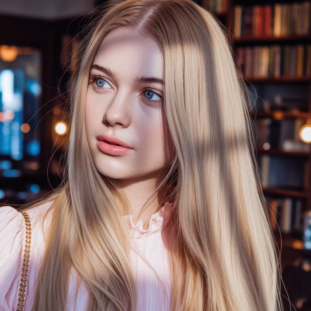 milk tea blonde sleekness october hair color ideas blonde