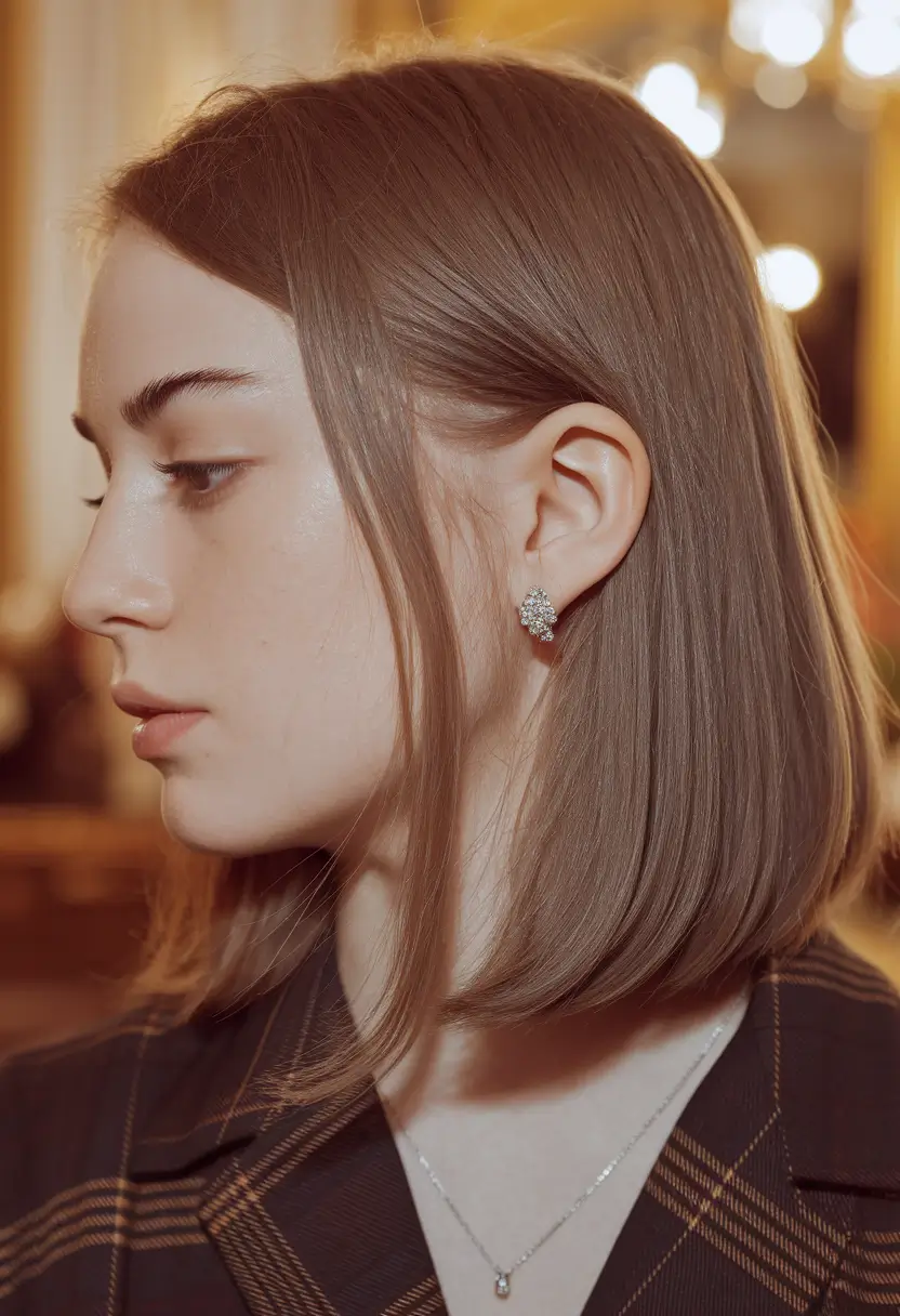 smoky ash bob october hair color ideas short