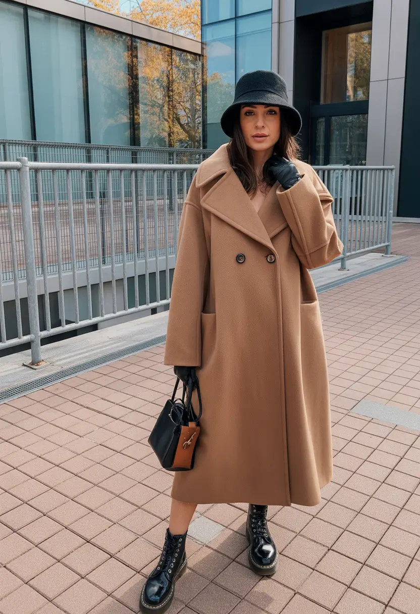 cute winter outfits baddie Classic Camel Energy