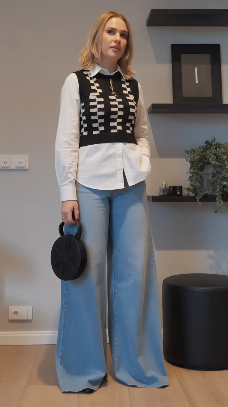 cute winter outfits casual Layered Academia