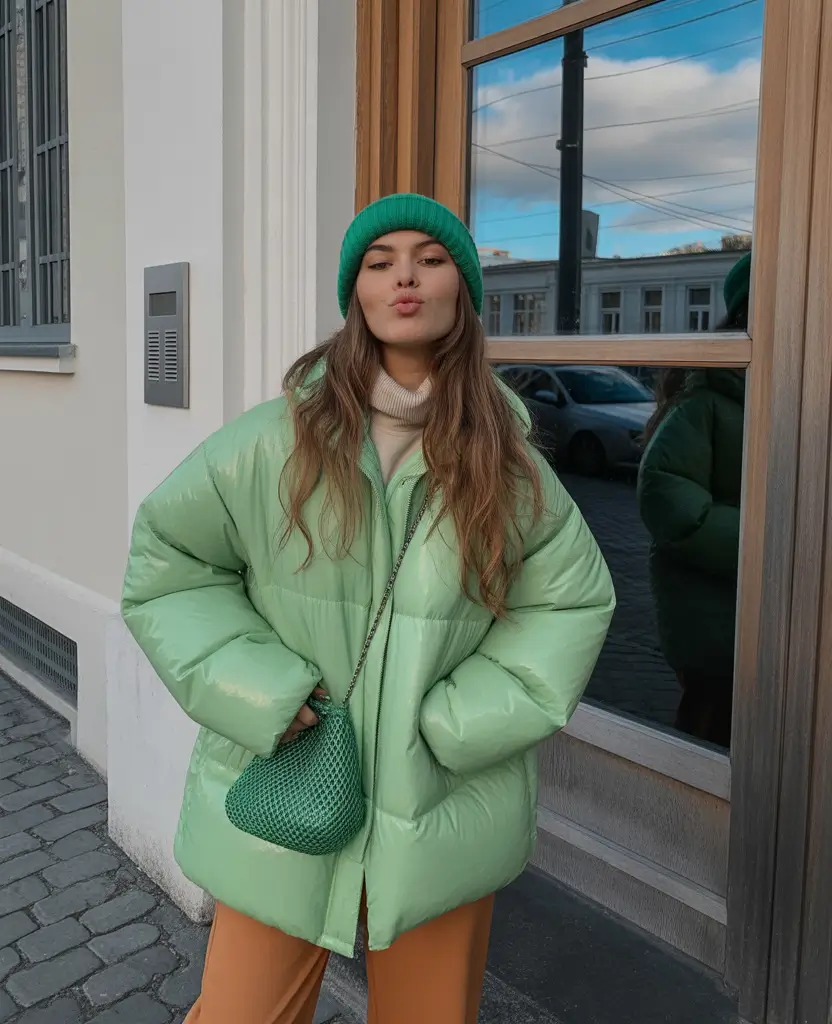 cute winter outfits aesthetic Minty Fresh Pop