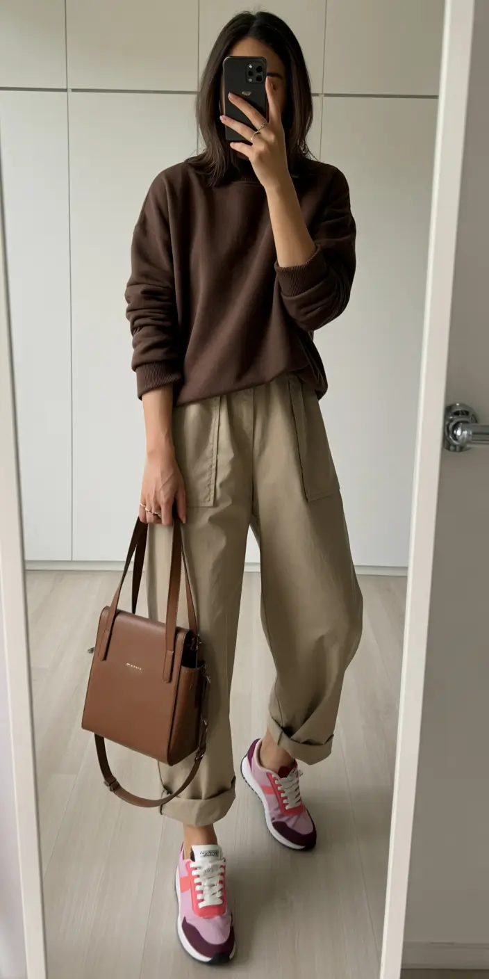 cute winter outfits casual Chic Comfort on the Go