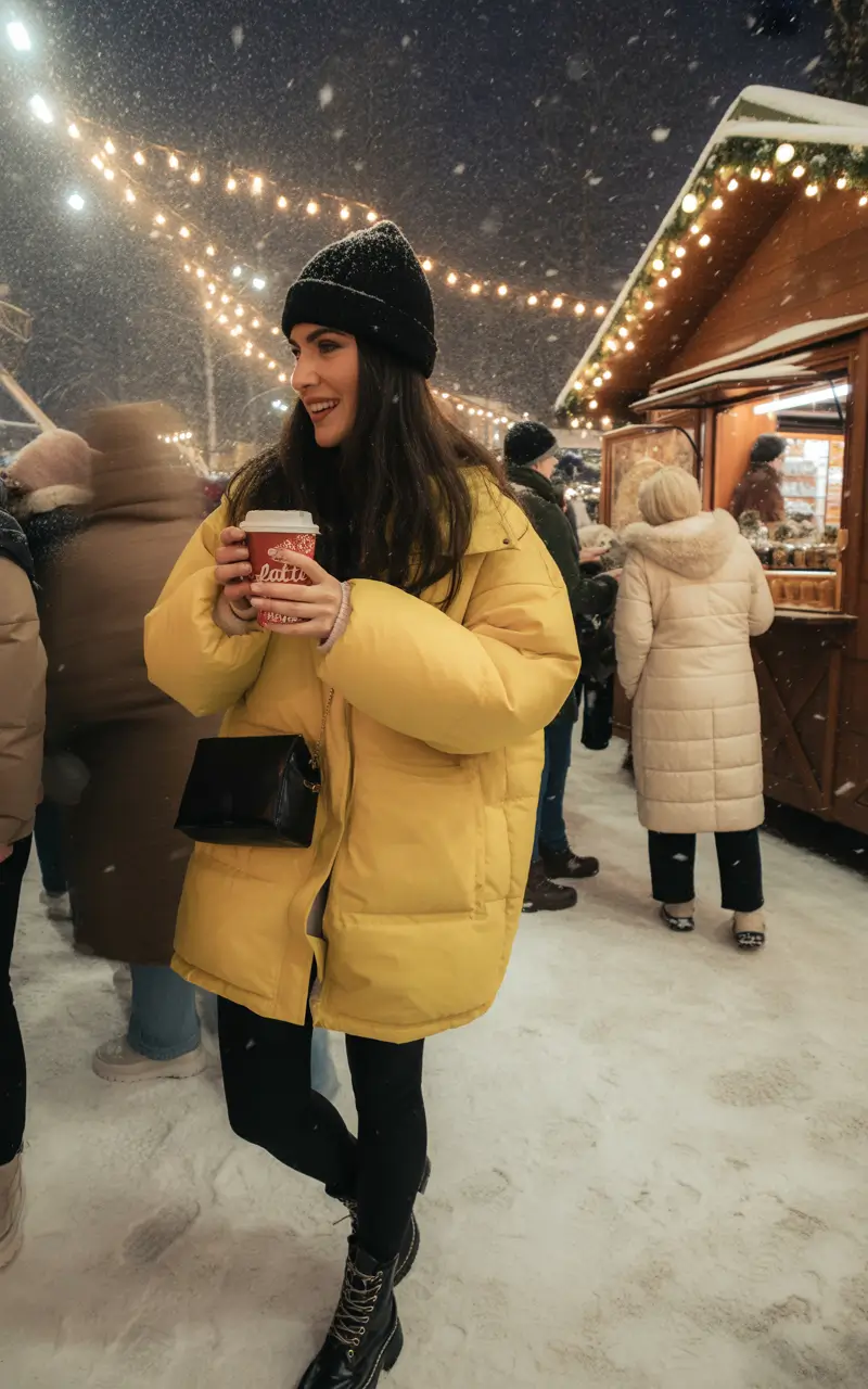 cute winter outfits for snow Sunshine in the Snow