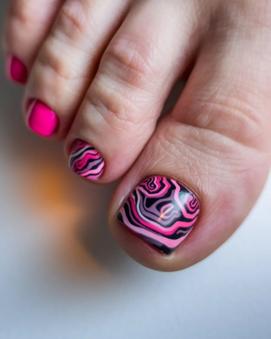 october-toe-nails-halloween-Electric-Pink-Swirl-Art