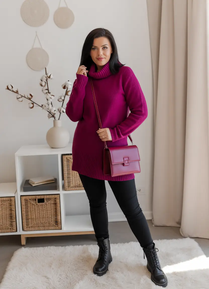 winter fashion inspo outfits Bold Knitwear Energy