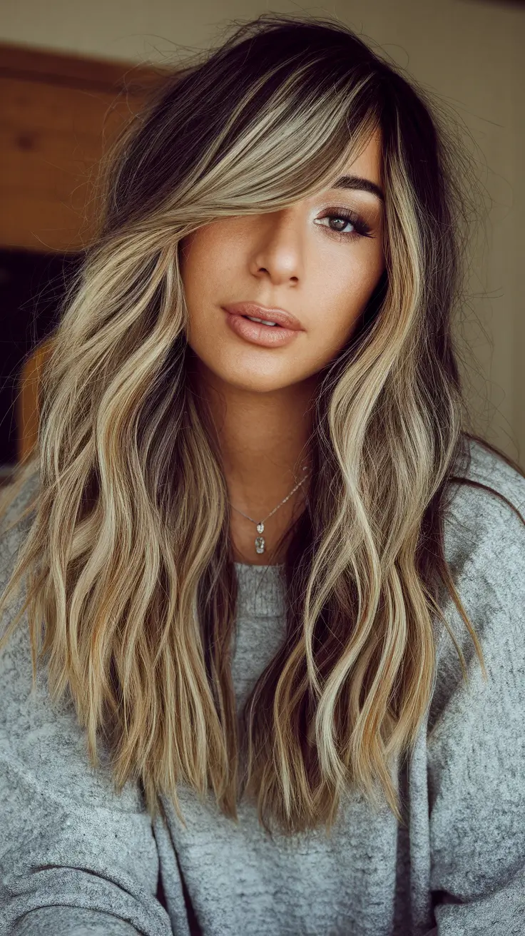 cute fall hairstyles for medium hair Dimensional Blonde Balayage