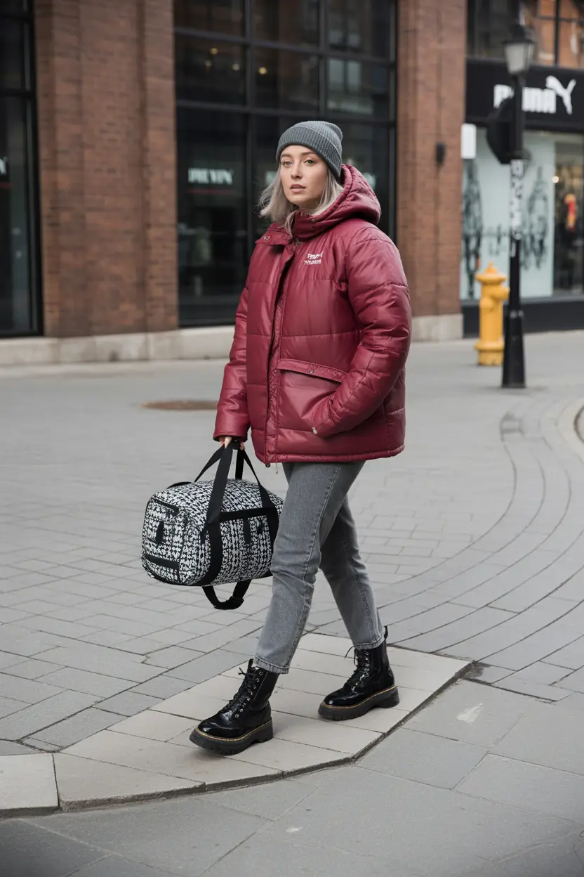 Modern Winter Outfits 2025 2026 for 50 Women Sporty Street Style Energy