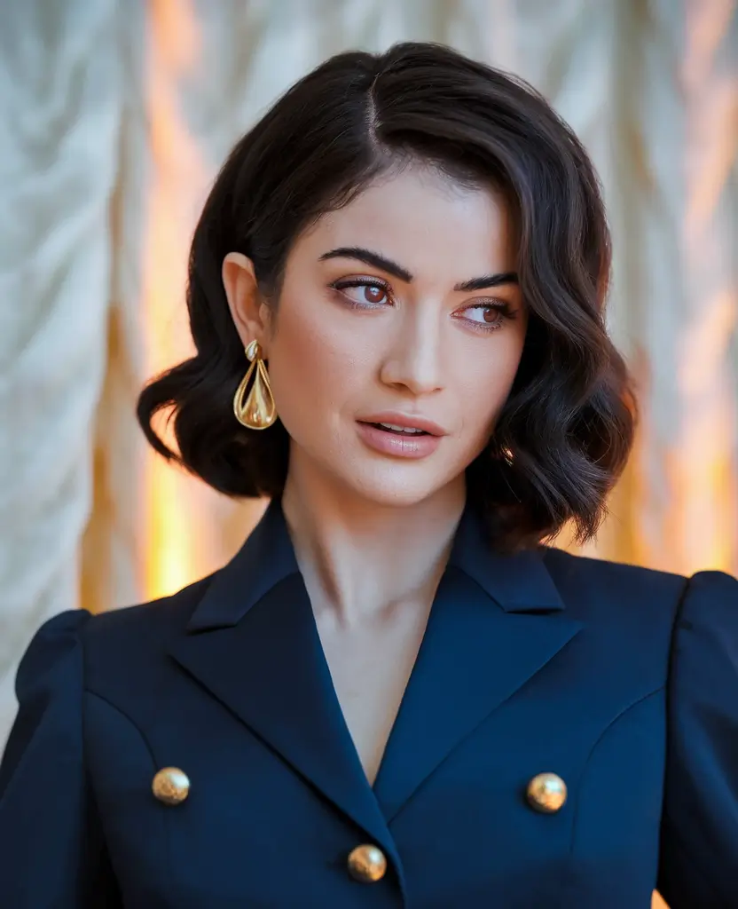 october-haircuts-inspo-for-fall-glossy-wavy-bob