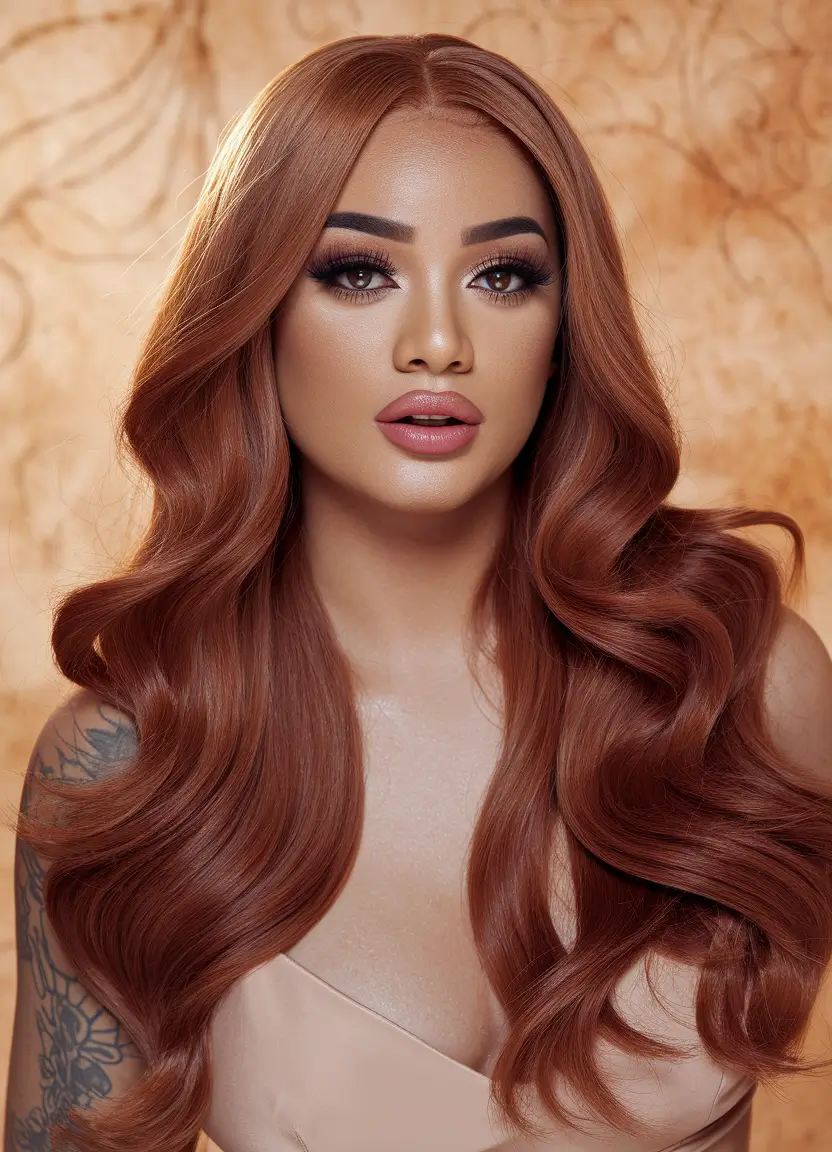 october-haircuts-inspo-for-fall-hollywood-copper-waves