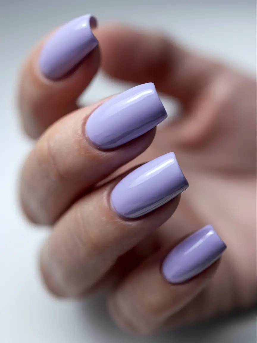 october nails colors Soft Lilac Whisper