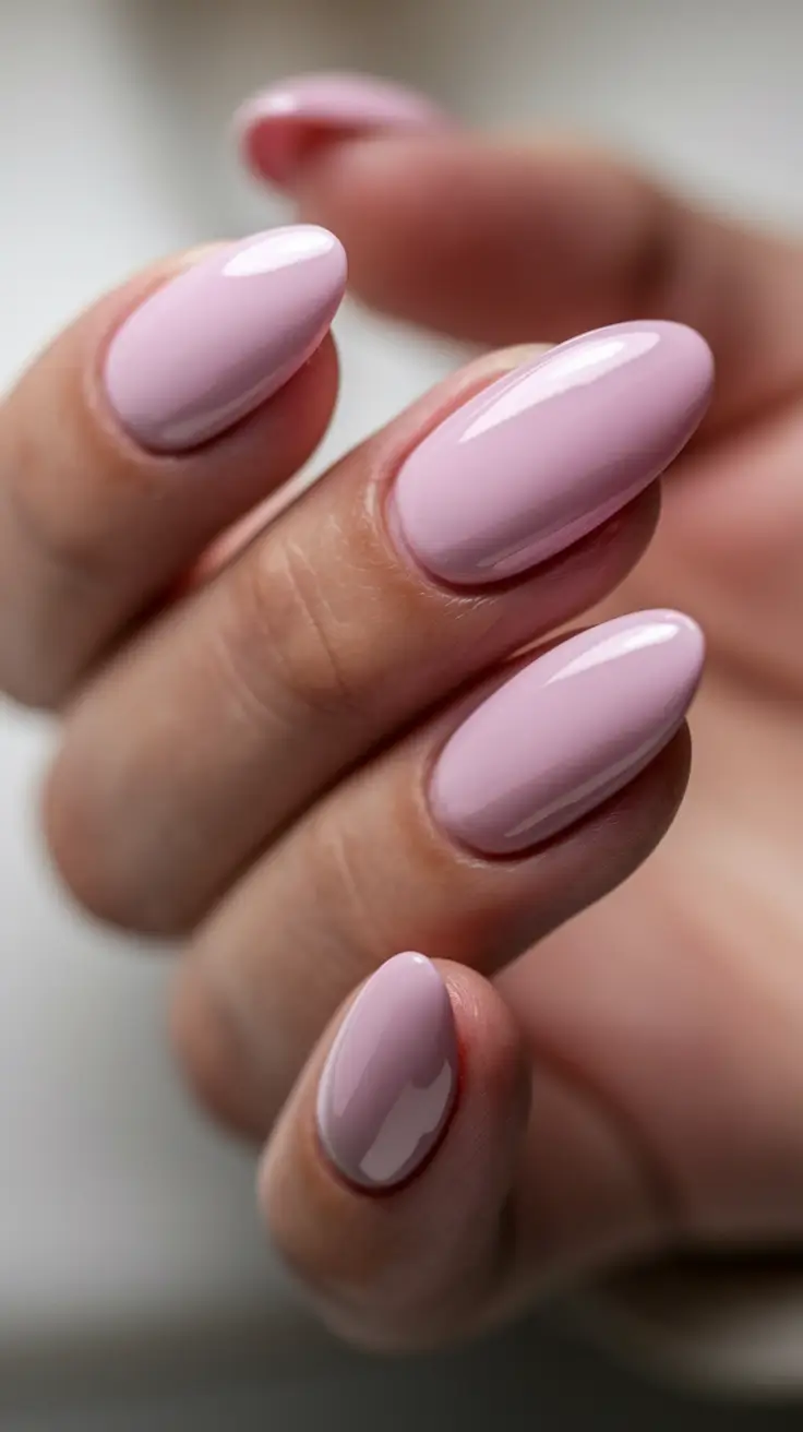 october nails colors Blush Almond Simplicity