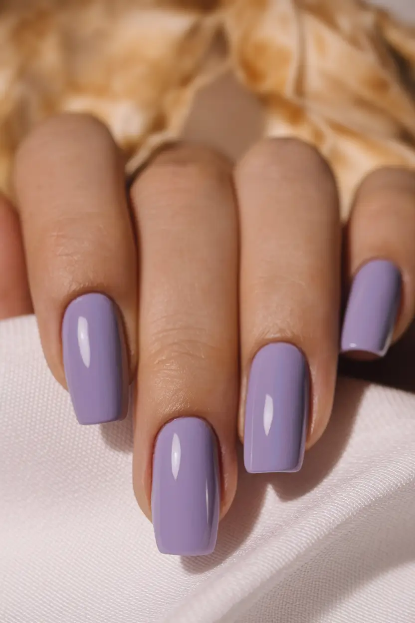october nails colors Classic Lilac Confidence