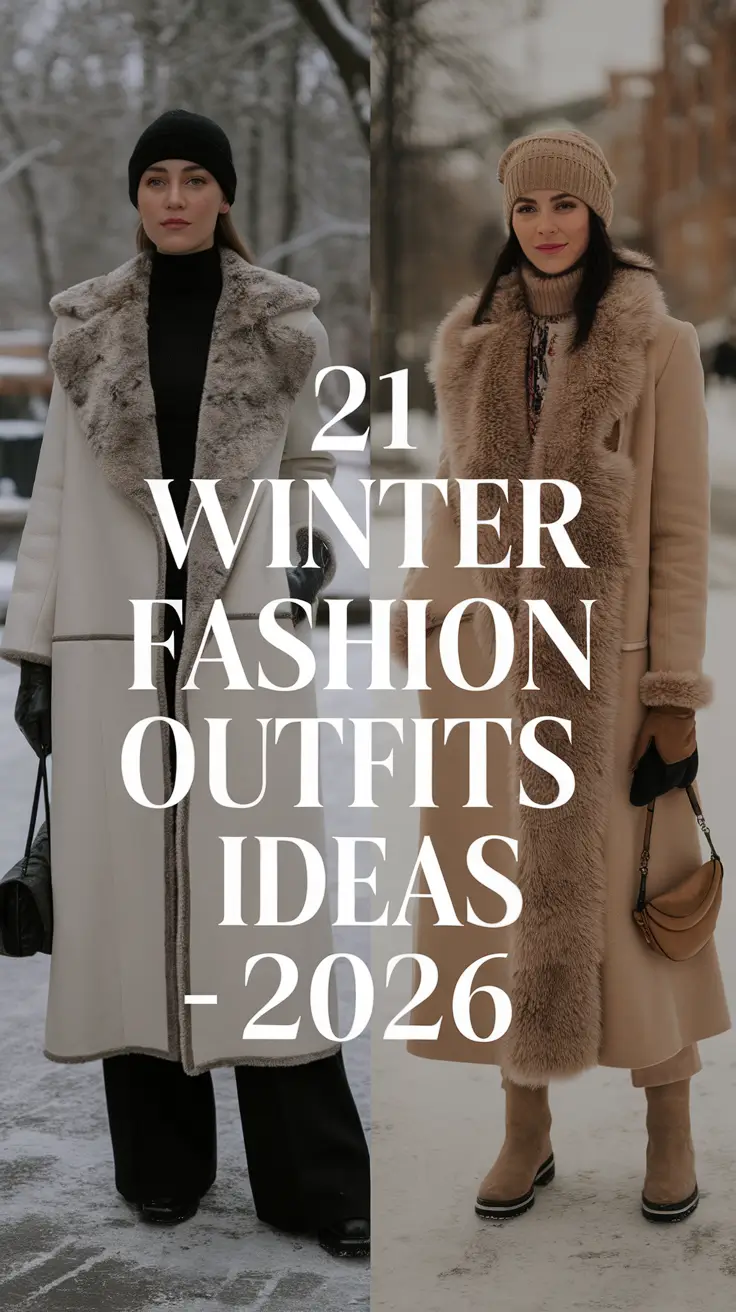 Winter Fashion Outfits Ideas 2025 – 2026: Casual & Classy Inspiration for Women