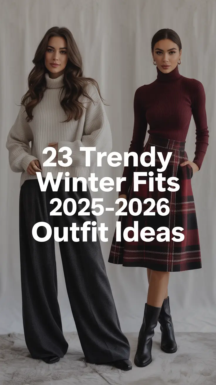 Trendy Winter Fits 2025–2026 Outfit Ideas to Stay Classy, Cozy & Chic