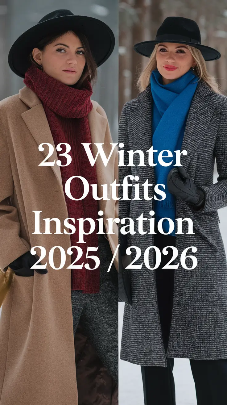 Winter Outfits Inspiration 2025 / 2026: Street Style & Elegant Looks for Women