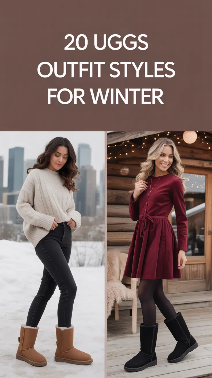 Uggs Outfit Styles for Winter 2025–2026: Cozy, Chic & Effortless Ideas