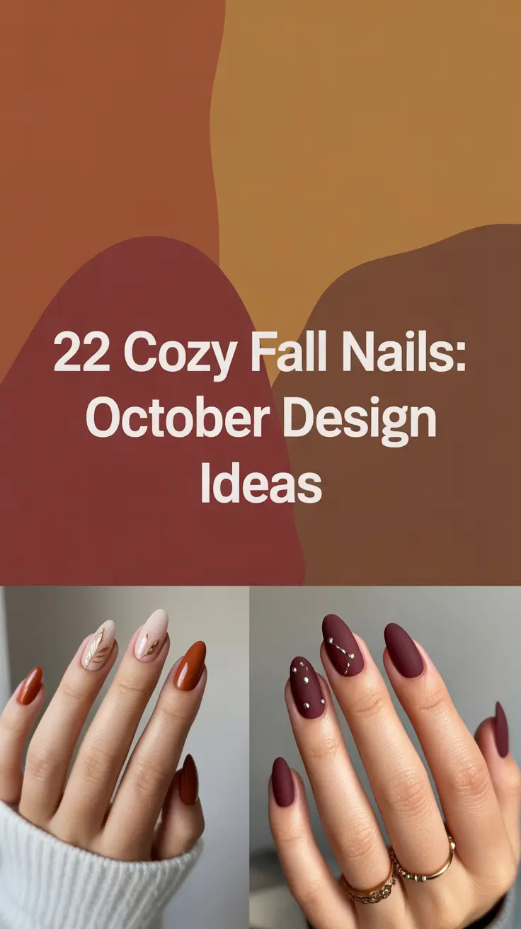 Cozy Fall Nails: October 2025 Design Ideas for a Chic Seasonal Look