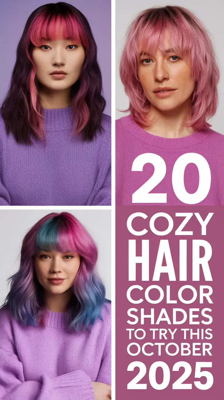 Cozy Hair Color Shades to Try This October 2025 – Fresh Brunettes & Blondes