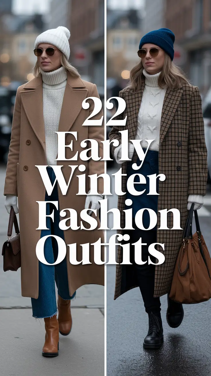 Early Winter Fashion Outfits 2025: Chic & Casual Inspiration for Women