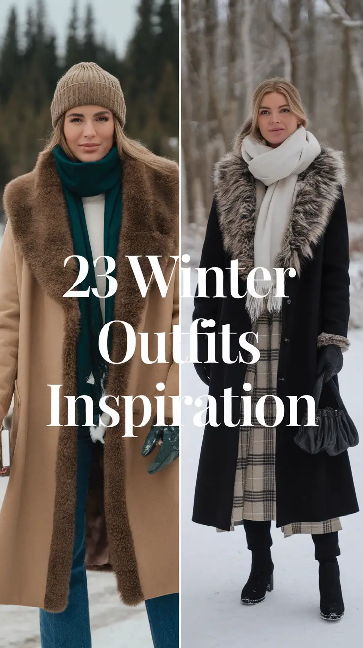 Winter Outfits Inspiration 2025 / 2026: Street Style & Elegant Looks for Women