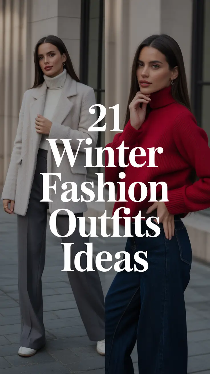 Winter Fashion Outfits Ideas 2025 – 2026: Casual & Classy Inspiration for Women