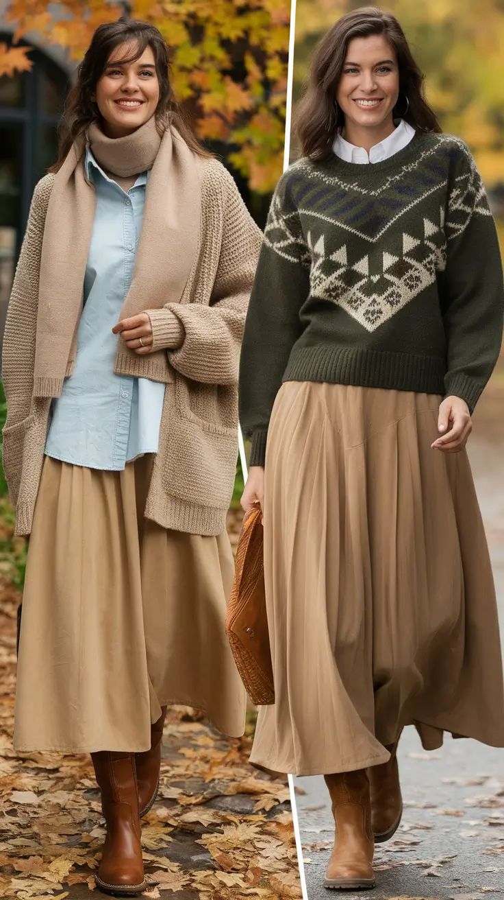 Cozy Outfits to Wear in October 2025 – Chic & Casual Fall Inspo
