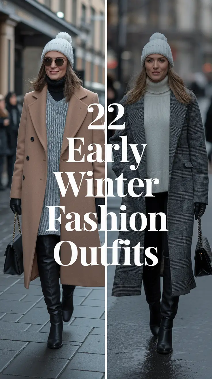 Early Winter Fashion Outfits 2025: Chic & Casual Inspiration for Women