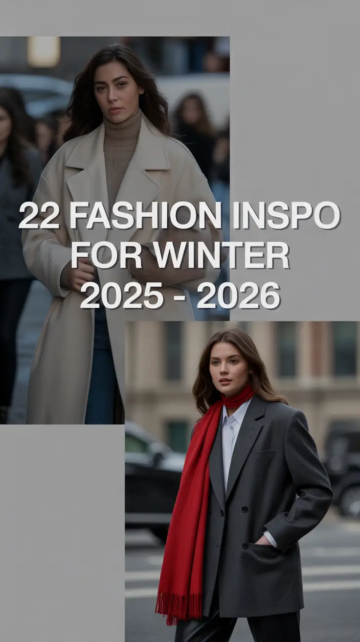 Fashion Inspo for Winter 2025 - 2026: Chic Outfits & Style Ideas for Women