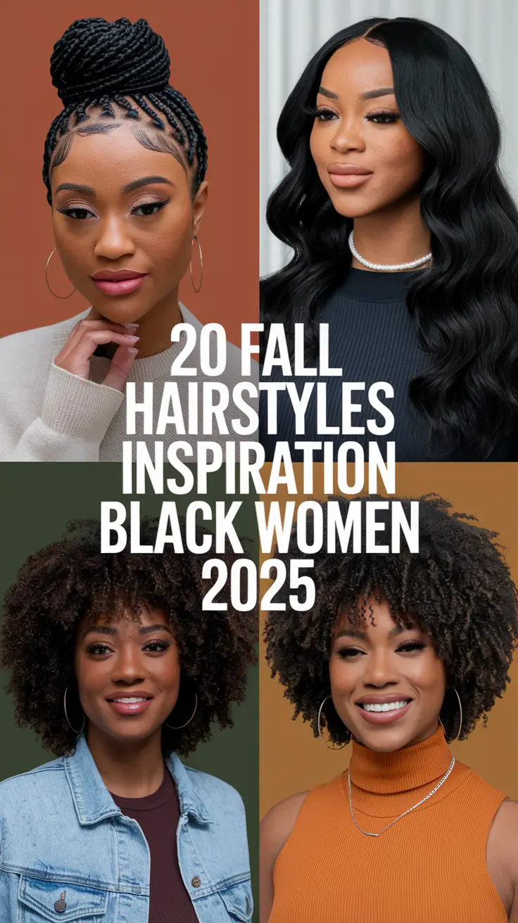 Fall Hairstyles Inspiration for Black Women 2025: Bold, Chic & Timeless Looks