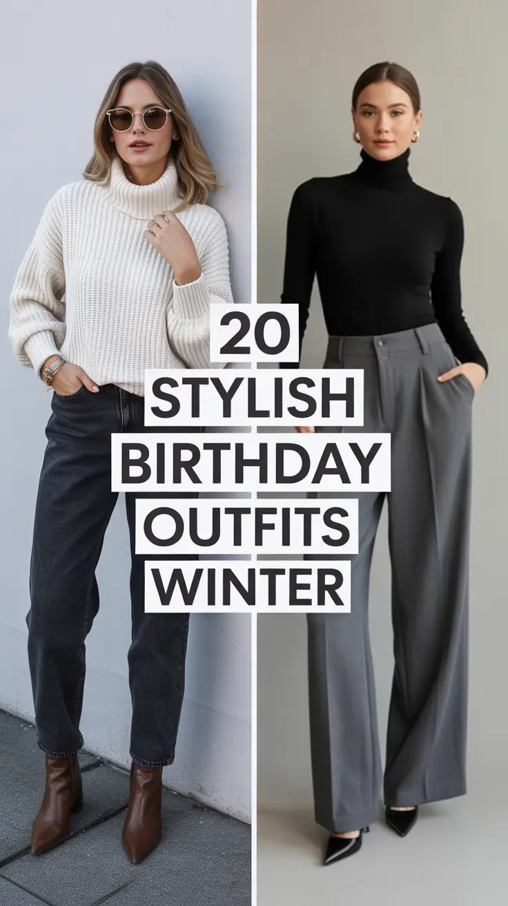 Stylish Birthday Outfits Winter 2025–2026: Classy & Cute Ideas for Women