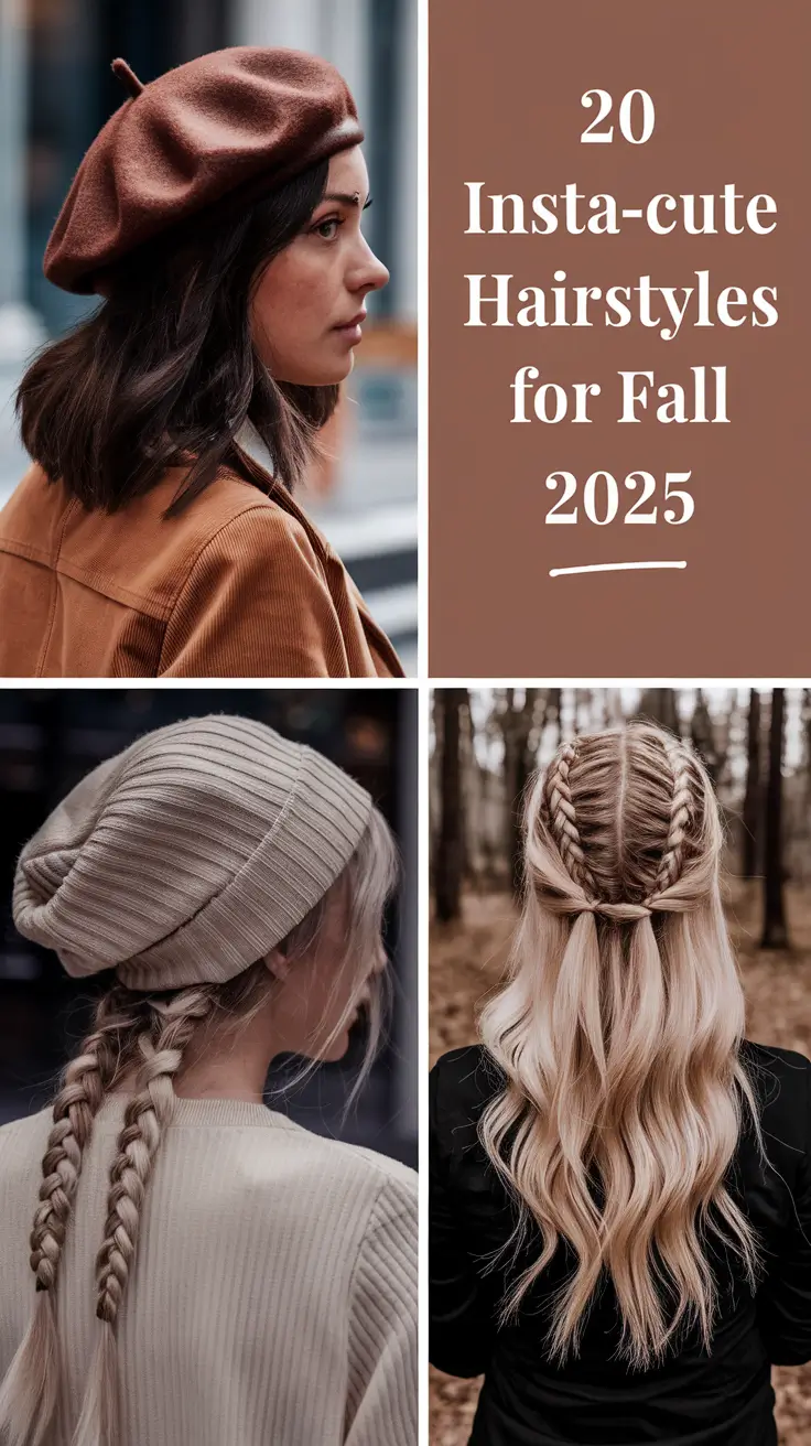 Insta-Cute Hairstyles for Fall 2025: Trendy & Effortless Looks