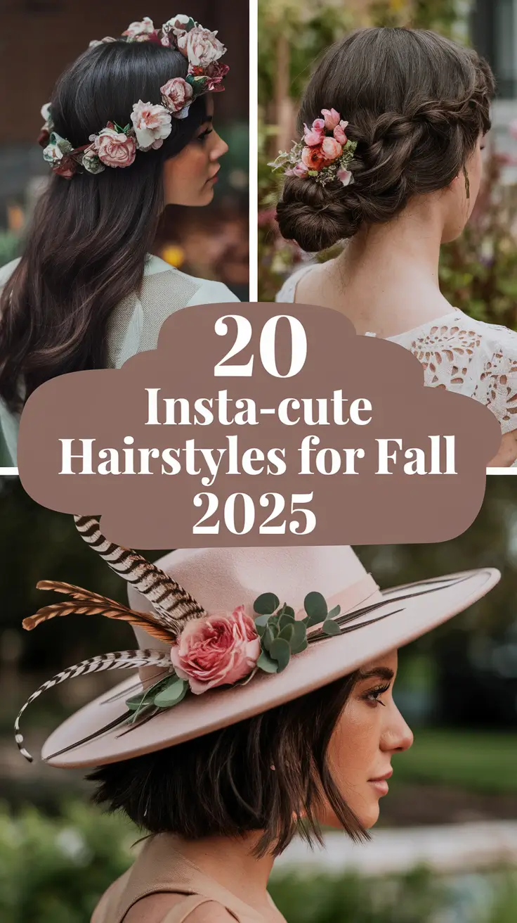 Insta-Cute Hairstyles for Fall 2025: Trendy & Effortless Looks