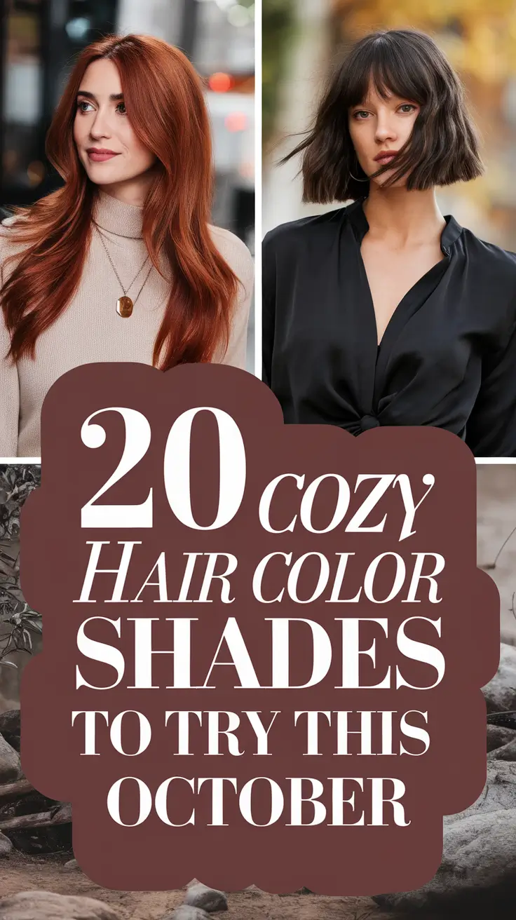 Cozy Hair Color Shades to Try This October 2025 – Fresh Brunettes & Blondes