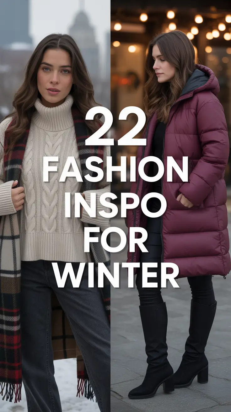 Fashion Inspo for Winter 2025 - 2026: Chic Outfits & Style Ideas for Women