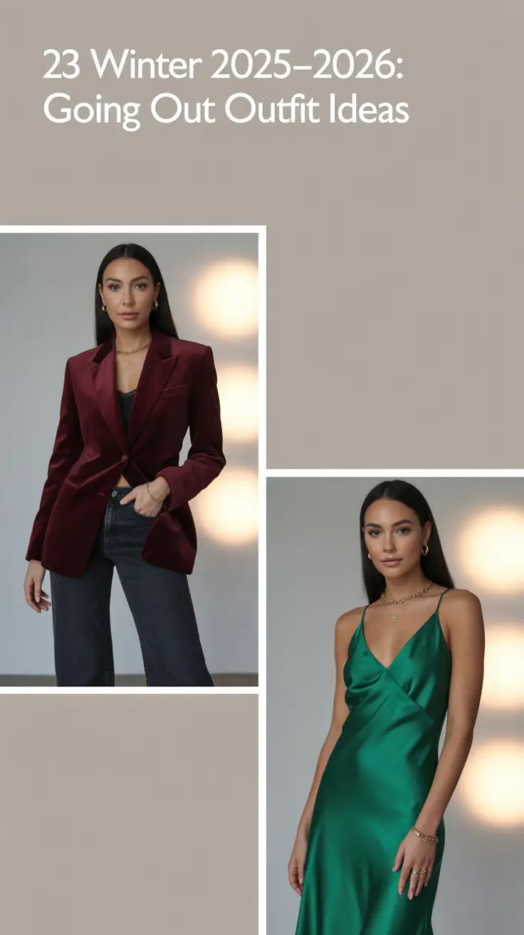 Winter 2025–2026: Going Out Outfit Ideas for Night Bars, Clubs & Cold Weather