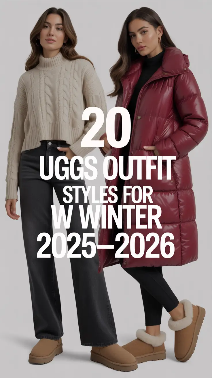 Uggs Outfit Styles for Winter 2025–2026: Cozy, Chic & Effortless Ideas