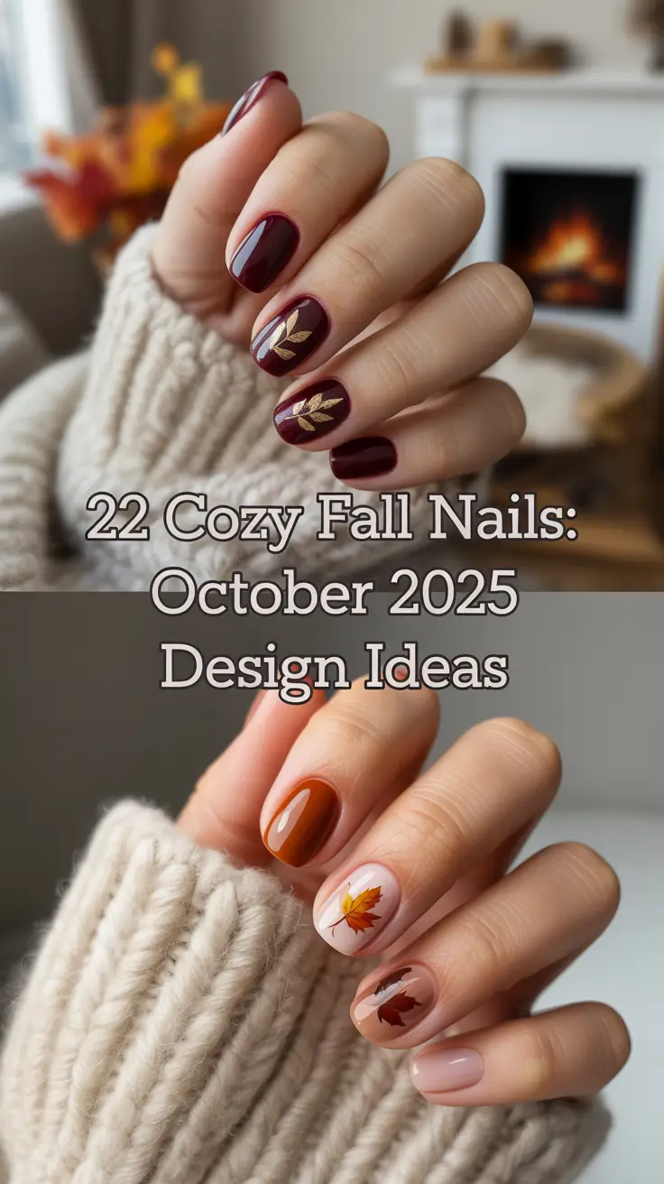 Cozy Fall Nails: October 2025 Design Ideas for a Chic Seasonal Look