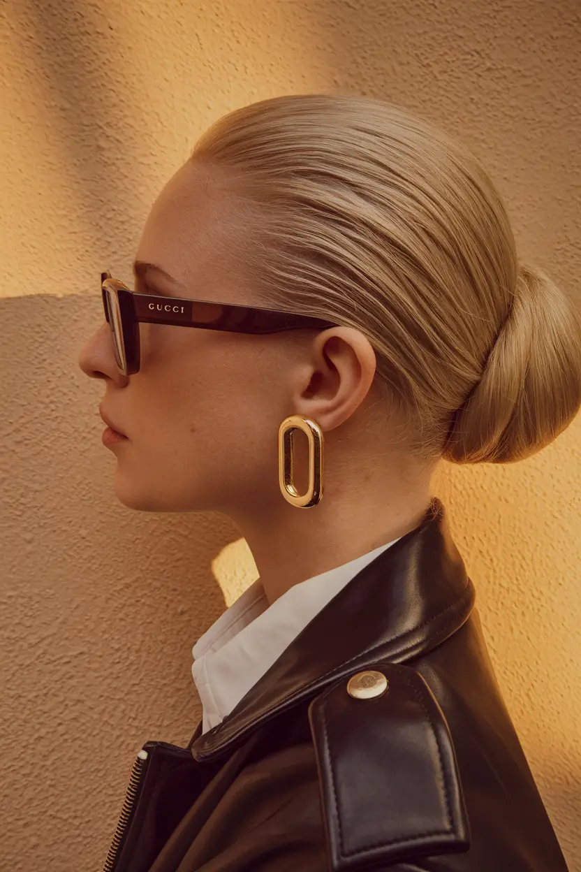 Quick & Easy Hairstyles for Fall 2025 Polished Low Chignon