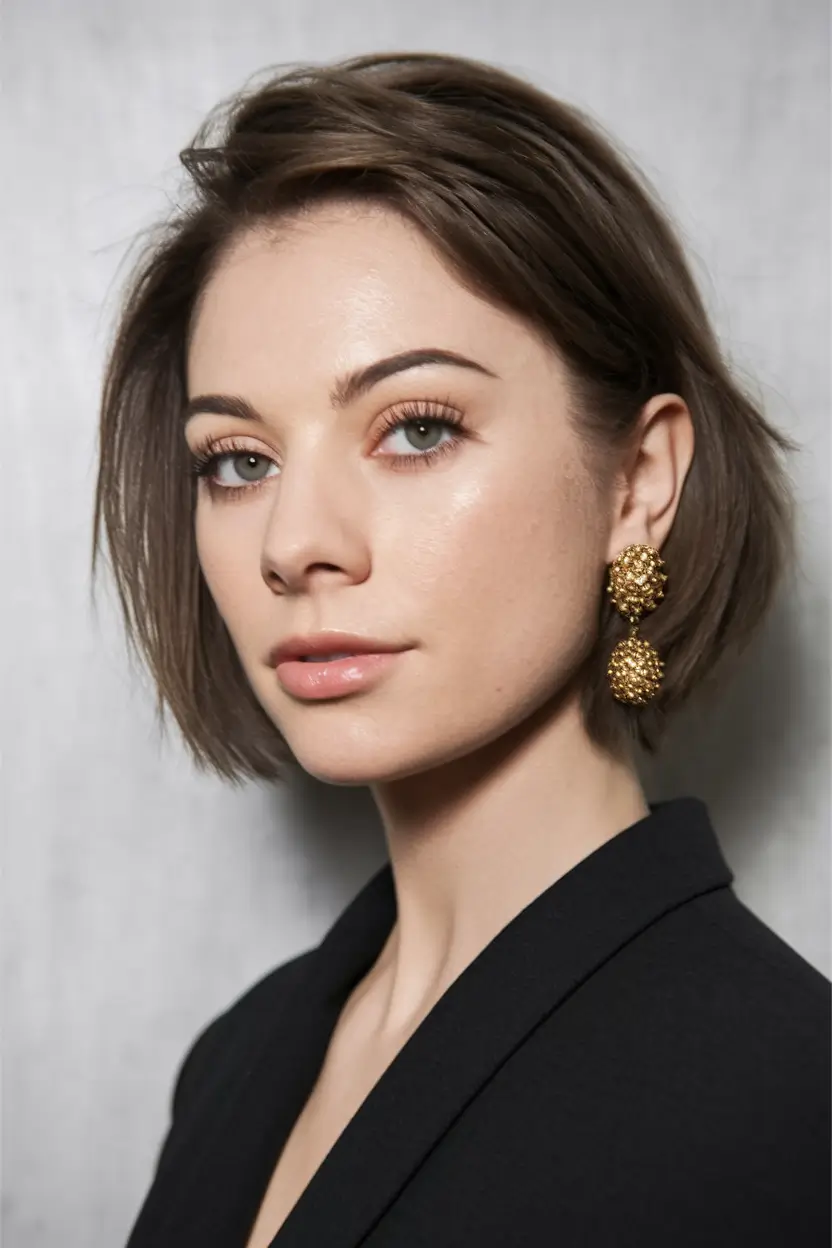 Quick & Easy Hairstyles for Fall 2025 Sleek Parisian Bob