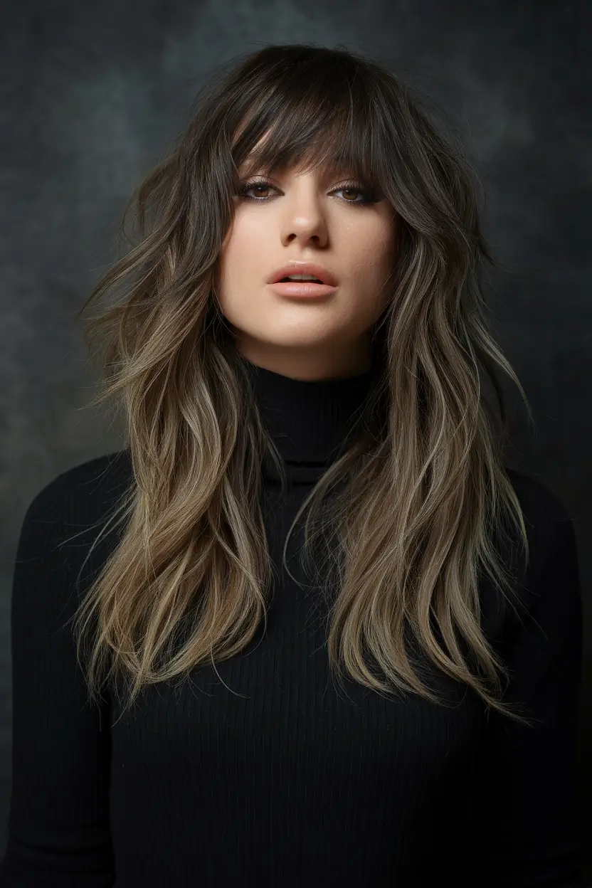 Quick & Easy Hairstyles for Fall 2025 Textured Layers with Fringe