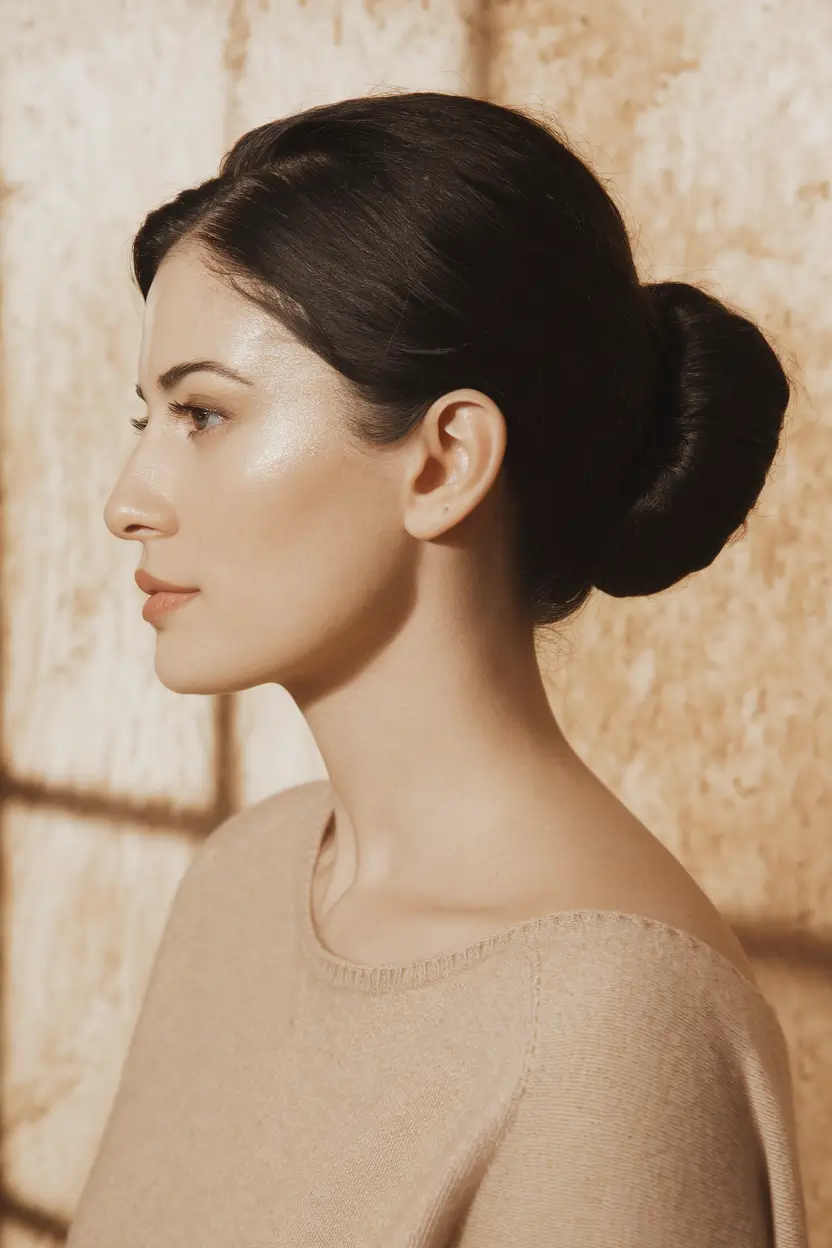 Quick & Easy Hairstyles for Fall 2025 Classic Polished Bun