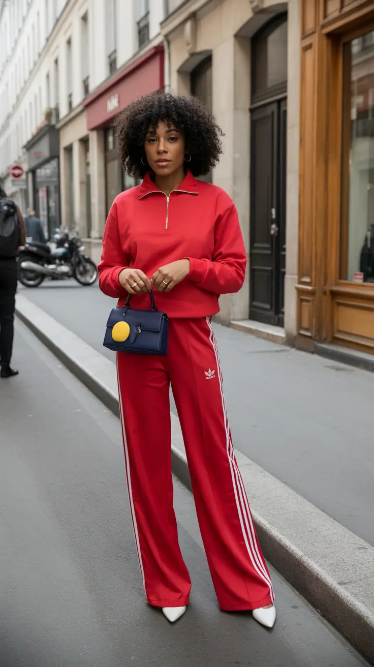 Stylish Birthday Outfits Winter 2025-2026 Sporty Red Statement