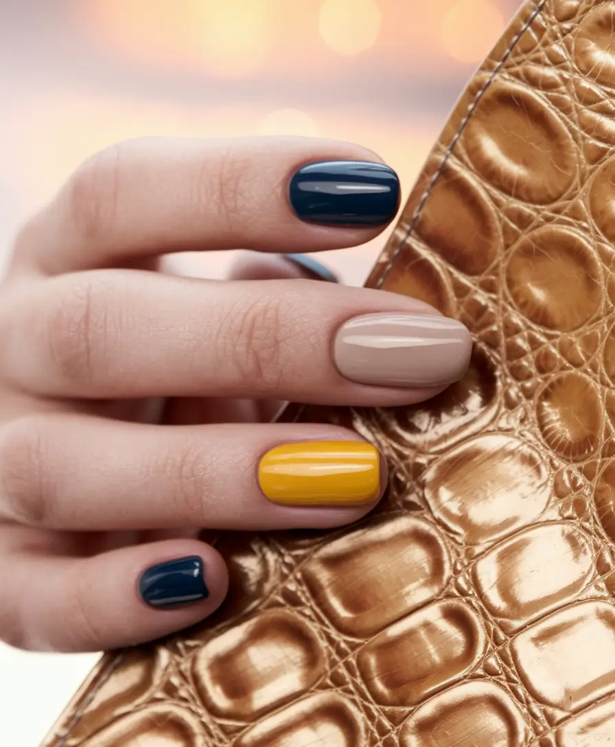 Top Short Fall Nail Trends 2025 Minimalist Chic with Bold Contrasts