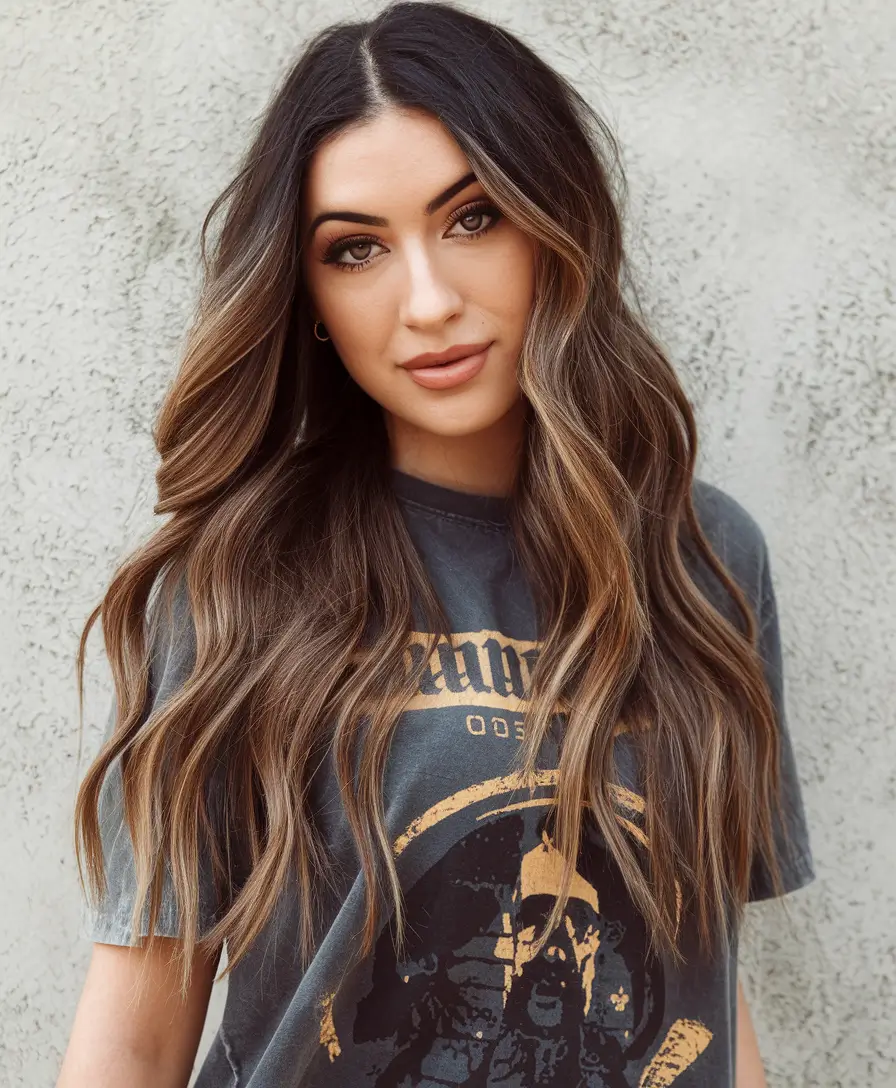 Ideas Bronzed Balayage with Natural Depth
