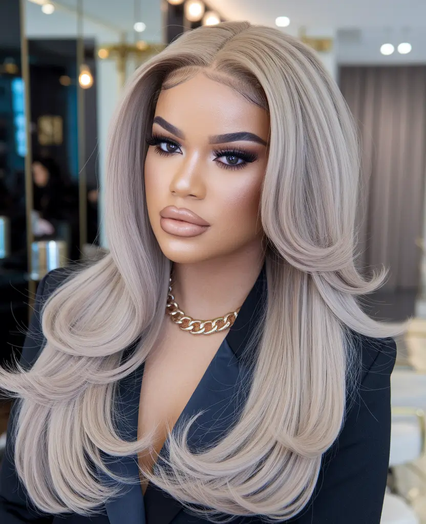 Fall winter Voluminous Champagne Layers 2025